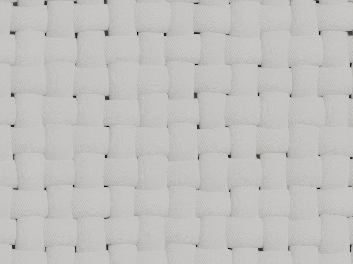 A plain cotton weave, close up